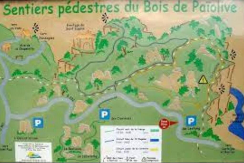 La O'Liso Gorges De L'Ardeche Villa ซาลาวาส์ ภายนอก รูปภาพ