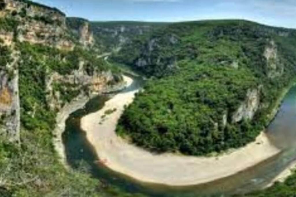 La O'Liso Gorges De L'Ardeche Villa ซาลาวาส์ ภายนอก รูปภาพ