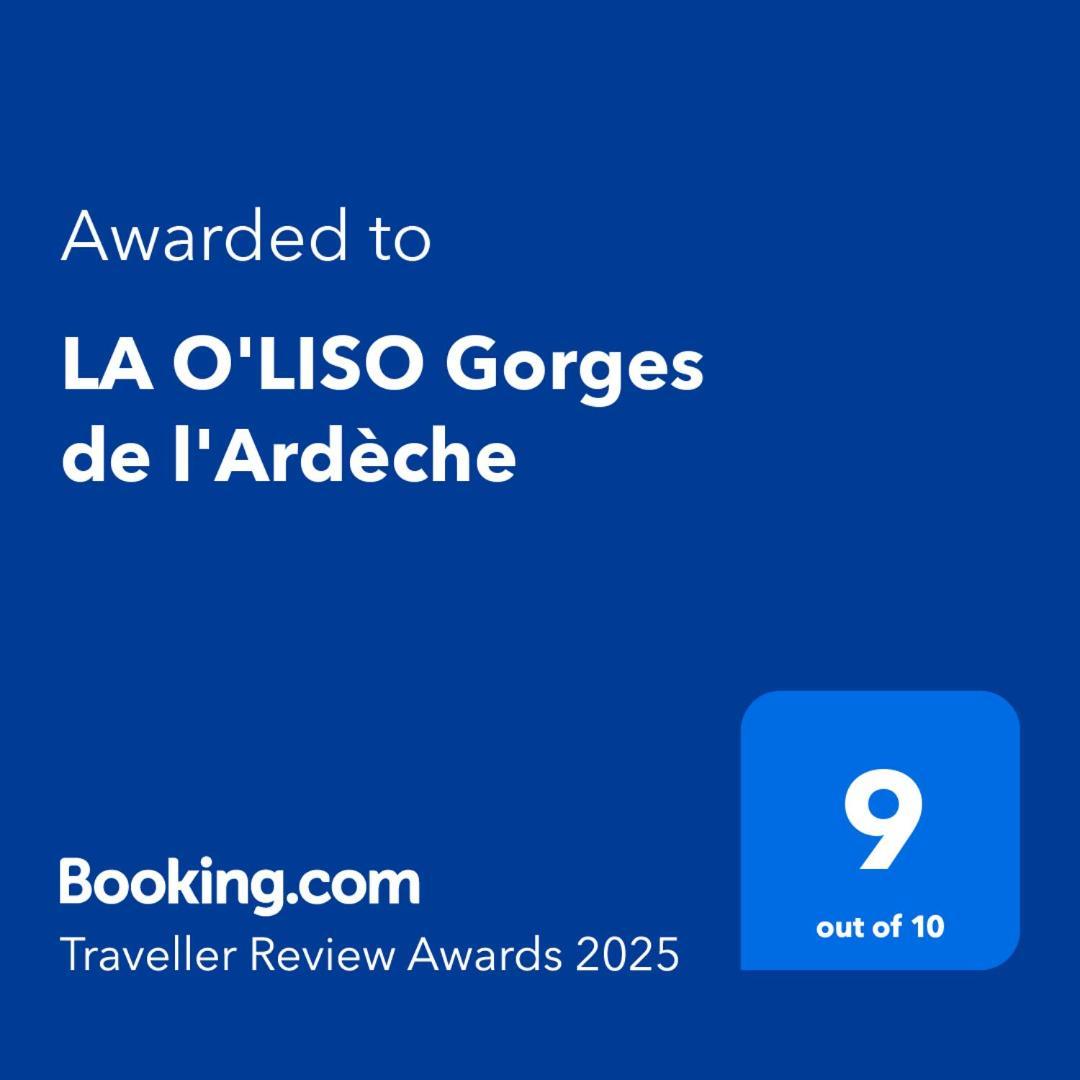 La O'Liso Gorges De L'Ardeche Villa ซาลาวาส์ ภายนอก รูปภาพ